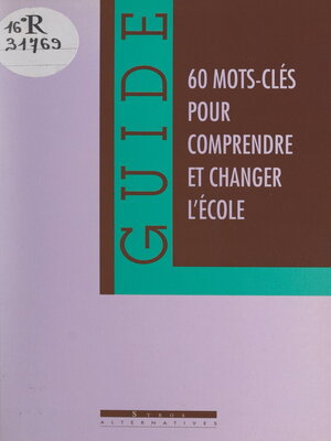 cover image of Comprendre et changer l'école